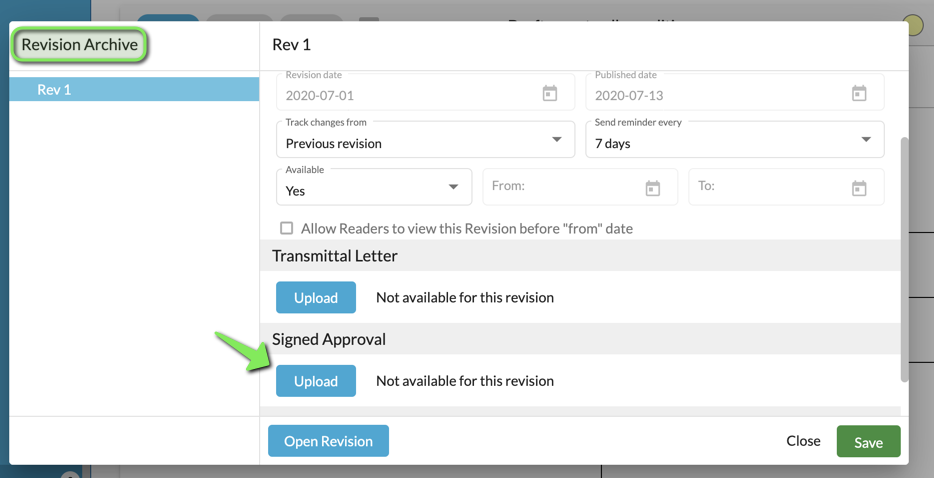 How can I add the Signed Approval after I published my manual? – Web ...